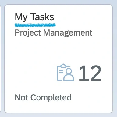 Focused Build My tasks